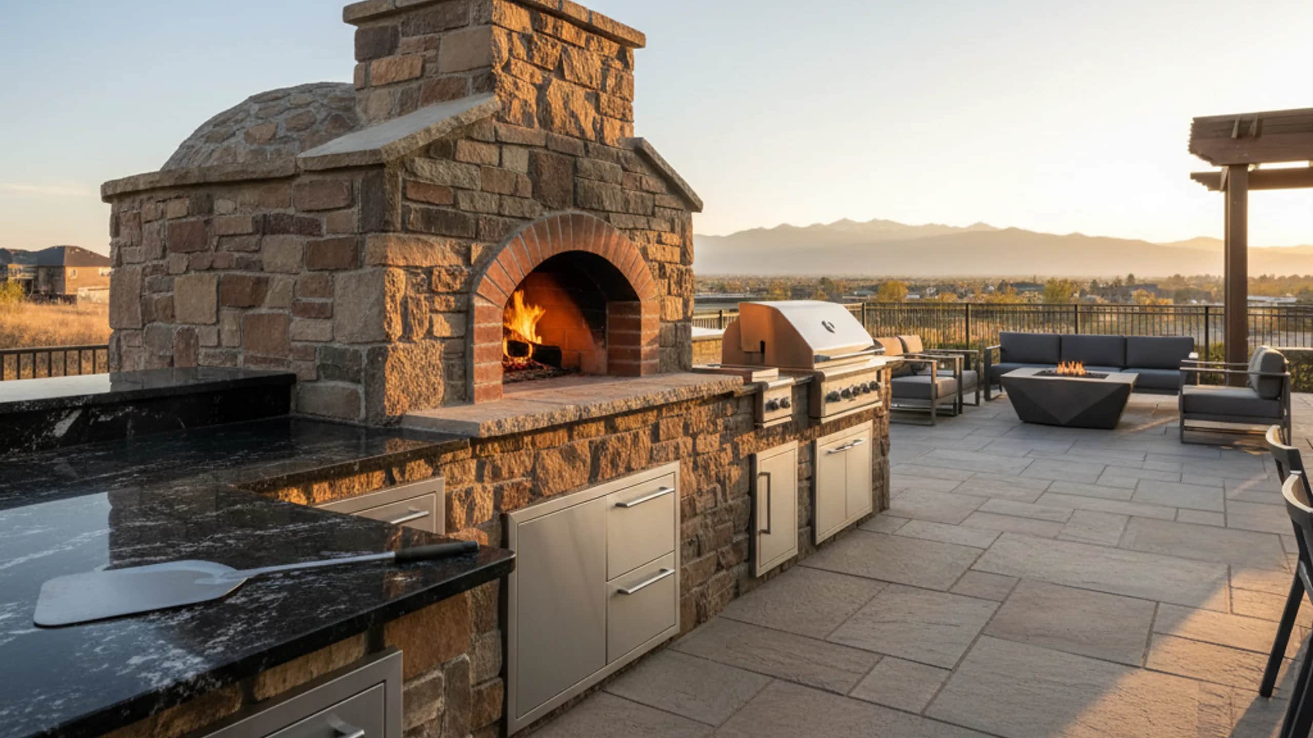 Pizza Oven Installation