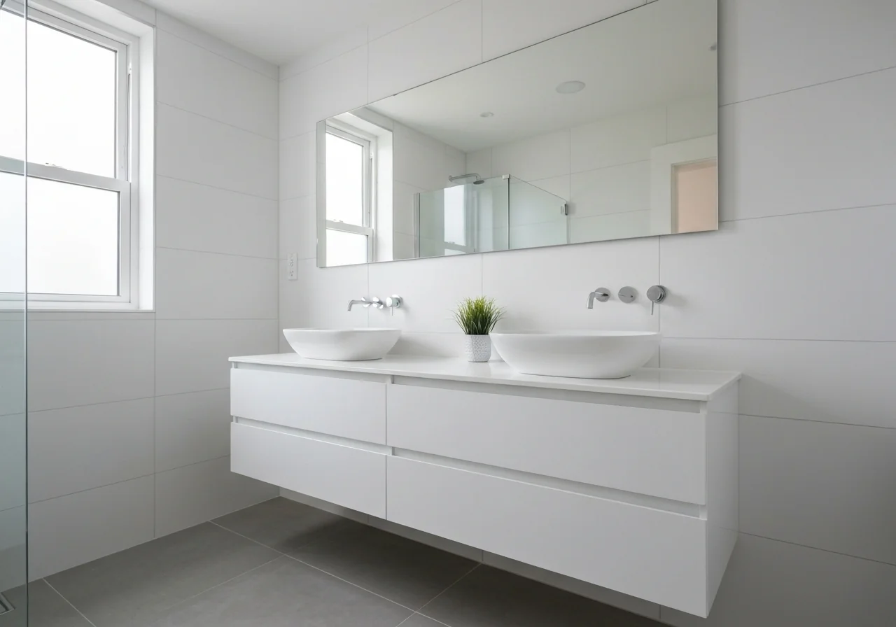 Vanity installation Denver bathroom